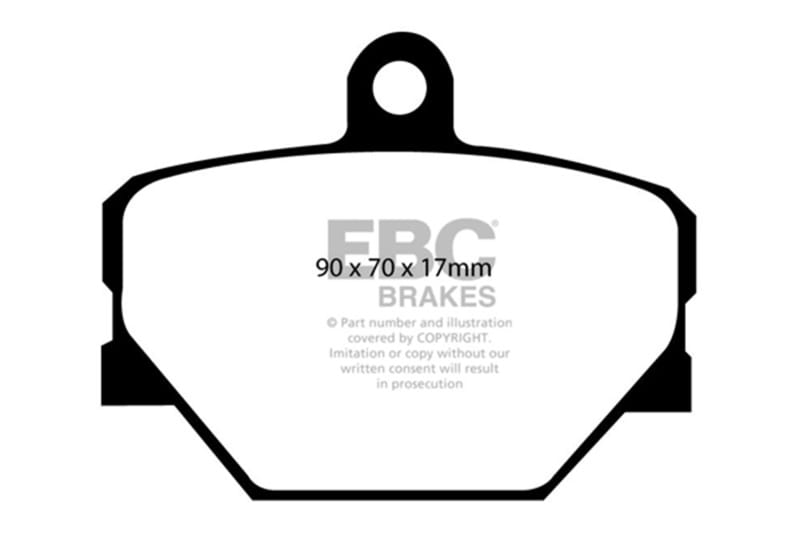 EBC — Redstuff Ceramic Low Dust Brake Pads
