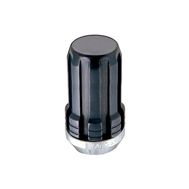 McGard — Tuner Style Cone Seat Lug Nuts-Black-Bulk Box