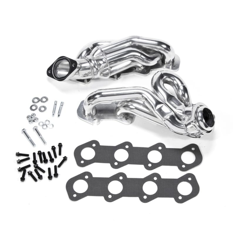 BBK — 1996-2004 MUSTANG GT 1-5/8 SHORTY TUNED LENGTH HEADERS (POLISHED SILVER CERAMIC)
Shorty Tuned Length Exhaust Header Kit
