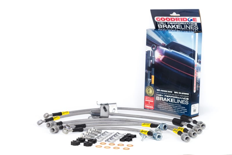 Goodridge — G-STOP SS Braided Brake Line Kit