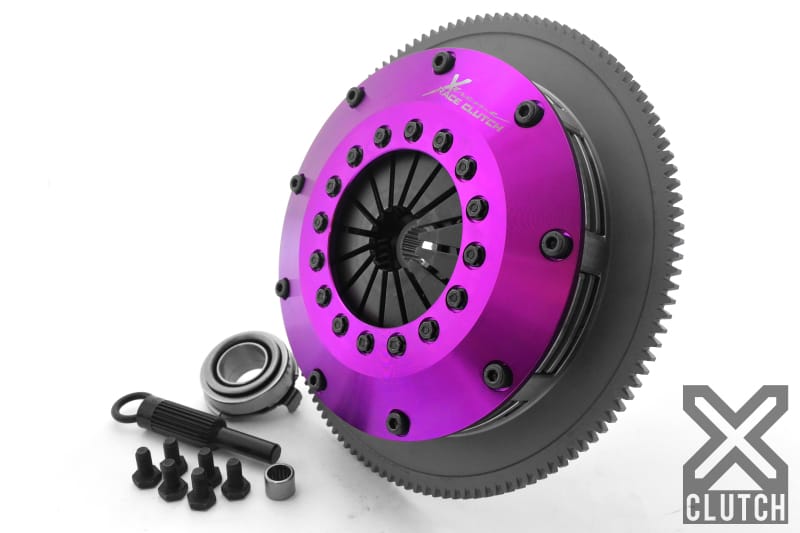 XCLUTCH — Clutch Kit Inc Chromoly Flywheel; 8" Twin Sprung Ceramic Clutch Discs