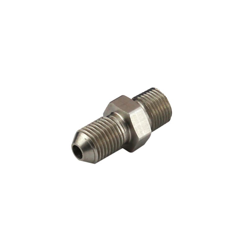Turbosmart — 1/8" NPT to -3AN male - Stainless Steel