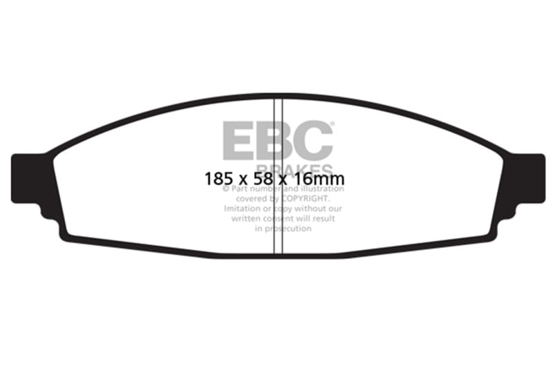 EBC — Ultimax OEM Replacement Brake Pads