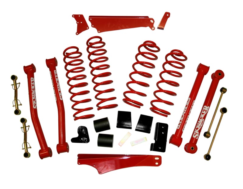 Skyjacker — 4IN. KIT 07-09 JEEP JK/RED