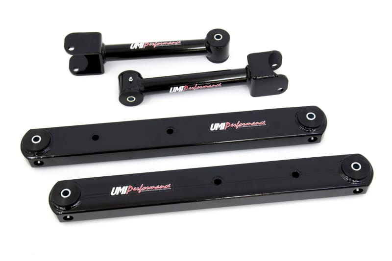 UMI Performance — 402118 - 1964-1967 GM A-Body Rear Control Arm Kit, Fully Boxed Lowers