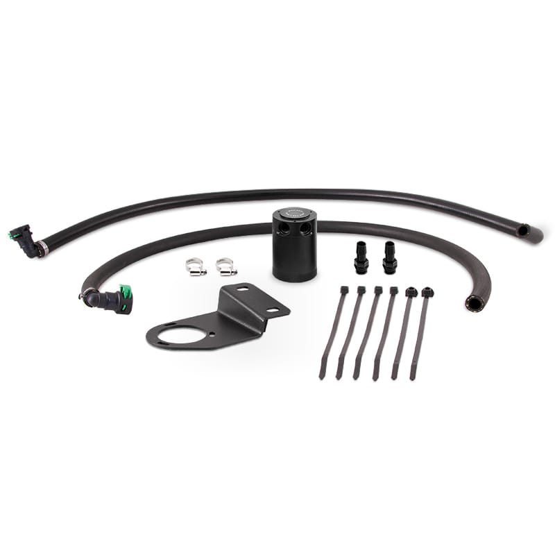 Mishimoto — Baffled Oil Catch Can, PCV Side, fits Ford Ranger 2019-2023