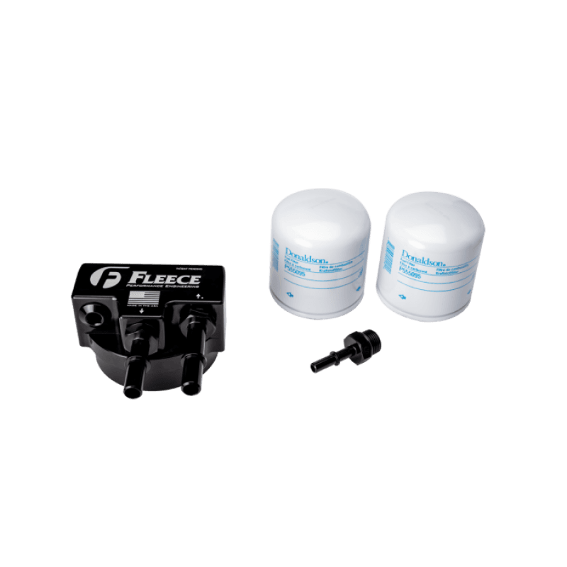 Fleece Performance — Fleece Performance Engine Mounted Filter Assembly for 6.7L Ford Powerstroke