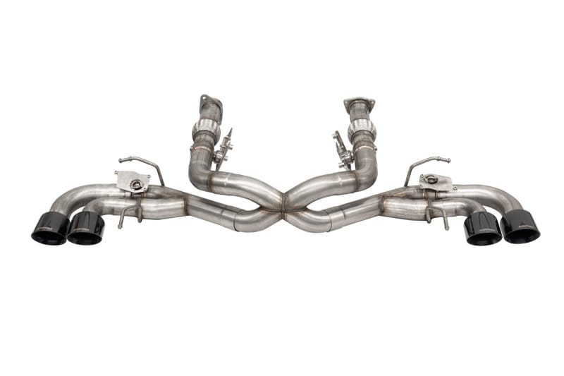 CORSA Performance — 3.0in. Muffler Delete 4 Valve Cat-Back Exhaust System with NPP Sound control and