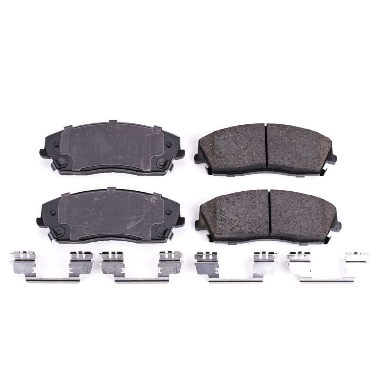 PowerStop — PowerStop - Z17 Low-Dust Ceramic Brake Pads with Hardware