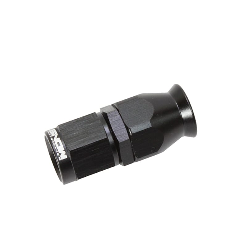 Snow Performance — -6 AN Straight PTFE Hose End (Black)