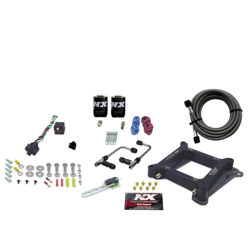 Nitrous Express — 4150 Gemini STAGE 6, (50-100-150-200-250-300HP) LESS BOTTLE
Nitrous Oxide Injection System Kit