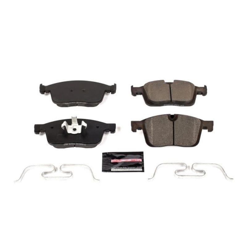 PowerStop — PowerStop - Z23 Daily Driver Carbon-Fiber Ceramic Brake Pads with Hardware Kit