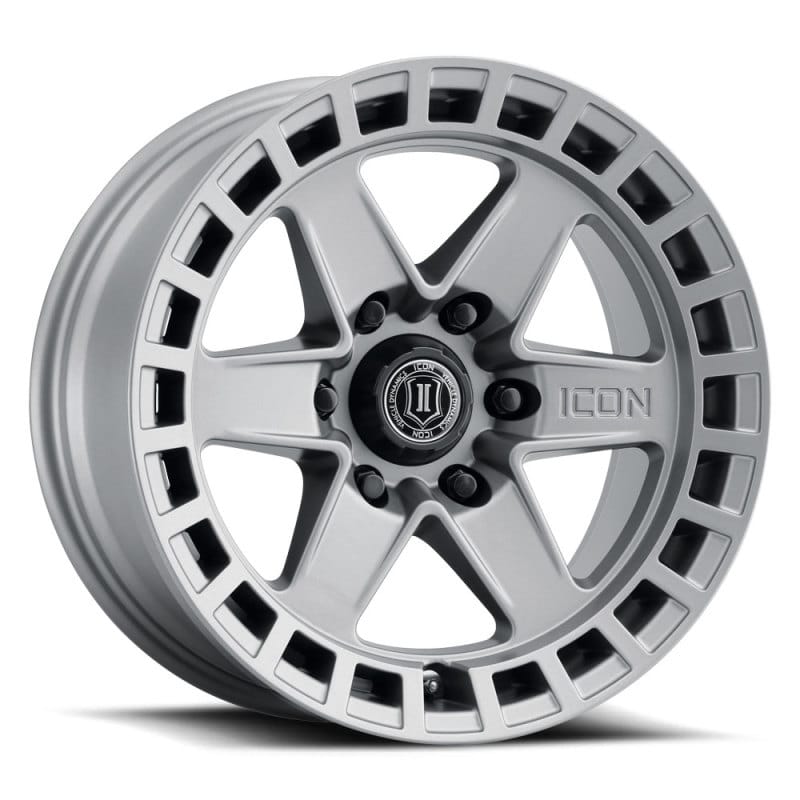 ICON — ICON ALLOYS RAIDER TITANIUM - 17 X 8.5 / 6 X 135 / 6 MM / 5" BS