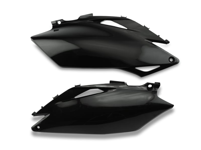 Cycra — Cycra 09-12 Honda CRF250R-450R Side Number Panels - Black