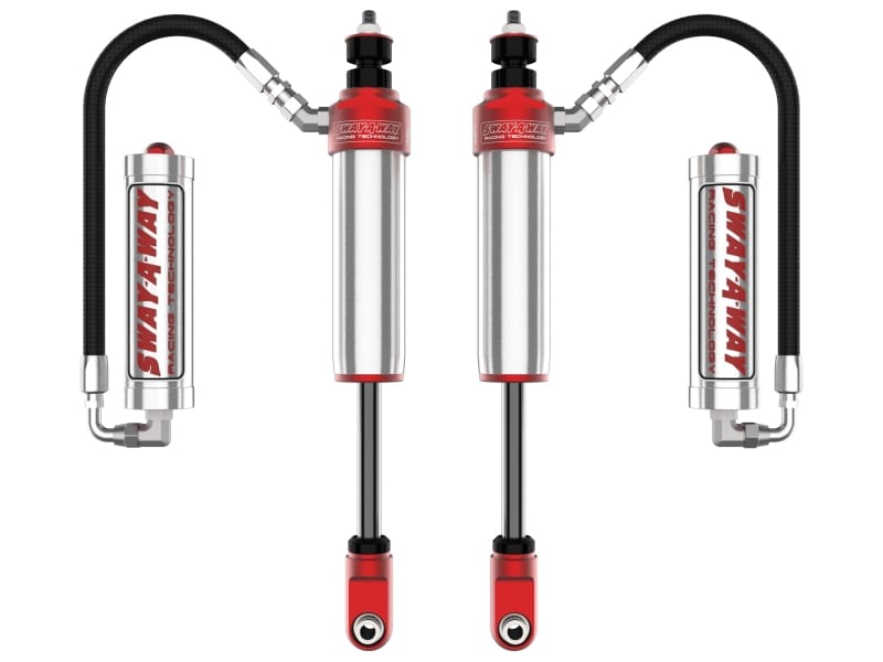 aFe — Sway-A-Way 2.5 Front Shock Kit w/ Remote Reservoirs for 0-1.5 IN Lift
