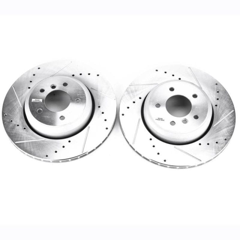 PowerStop — PowerStop Evolution Performance Drilled, Slotted & Plated Brake Rotor Pair