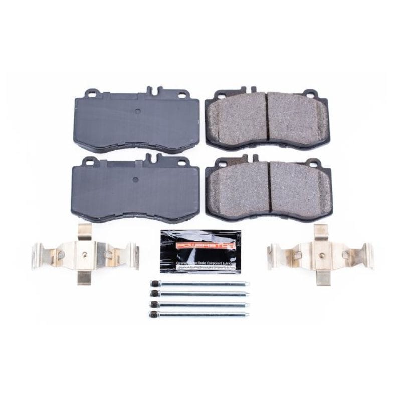 PowerStop — PowerStop - Z23 Daily Driver Carbon-Fiber Ceramic Brake Pads with Hardware Kit
