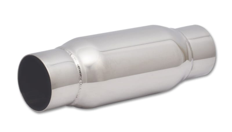 Vibrant — Bottle Style Resonator, 3" inlet/outlet x 12" long
Bottle Style Resonator