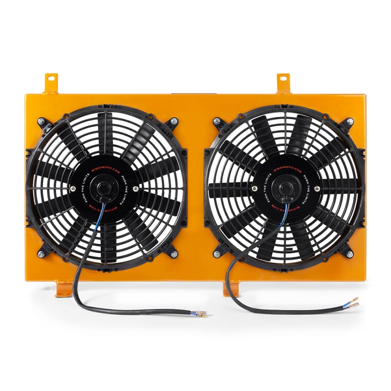 Mishimoto — Performance Aluminum Fan Shroud Kit, Gold, fits Mazda RX-8 2004-2008
