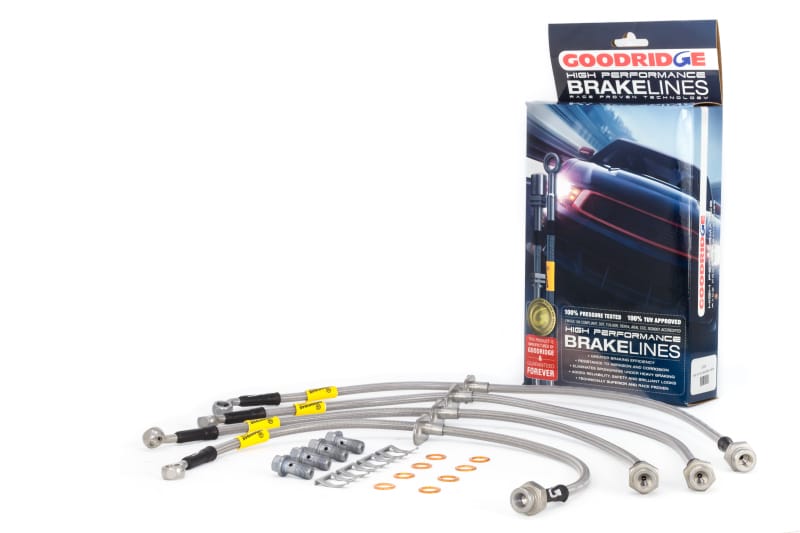 Goodridge — G-STOP SS Braided Brake Line Kit