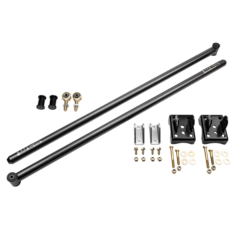 Wehrli — Traction Bar Kit, 60 in., 01-10 Chevy & GMC Duramax RCLB/CCSB/ECSB, Bengal Silvr