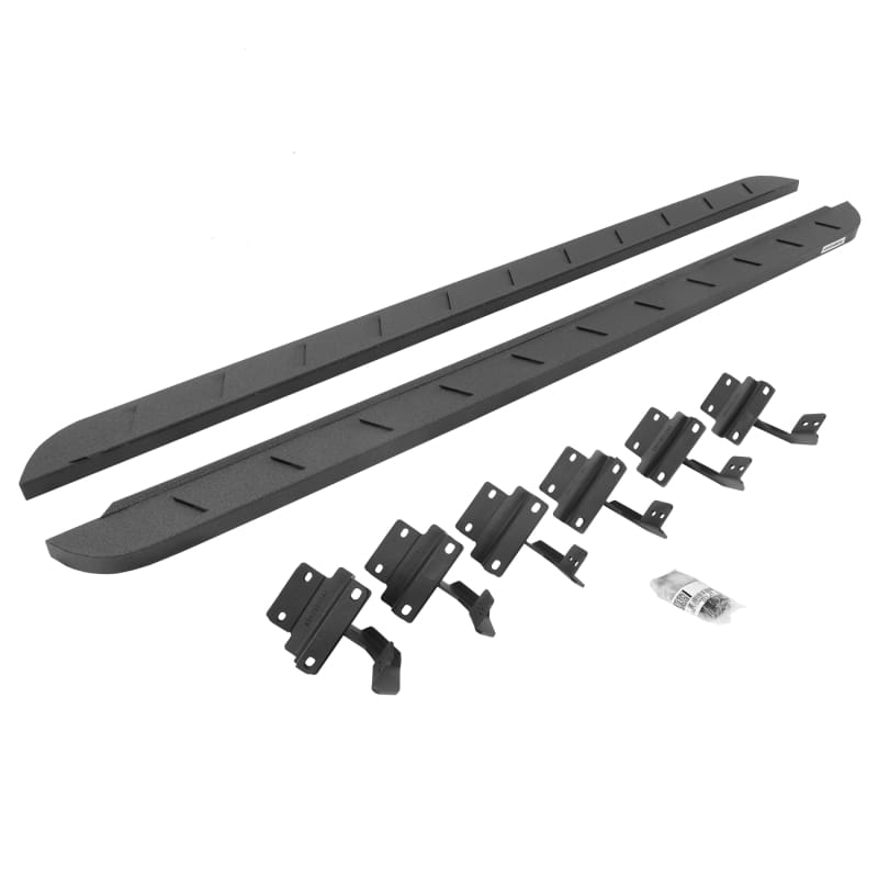 Go Rhino — RB10 Slim Line Running Boards with Mounting Brackets Kit
