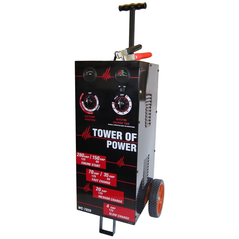 AutoMeter — WHEEL CHARGER, TOWER OF POWER, MAN, 70,30,4, 280