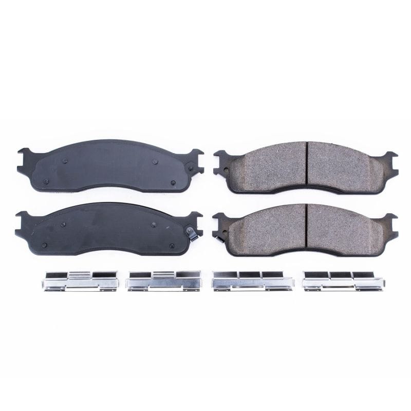 PowerStop — PowerStop - Z17 Low-Dust Ceramic Brake Pads with Hardware