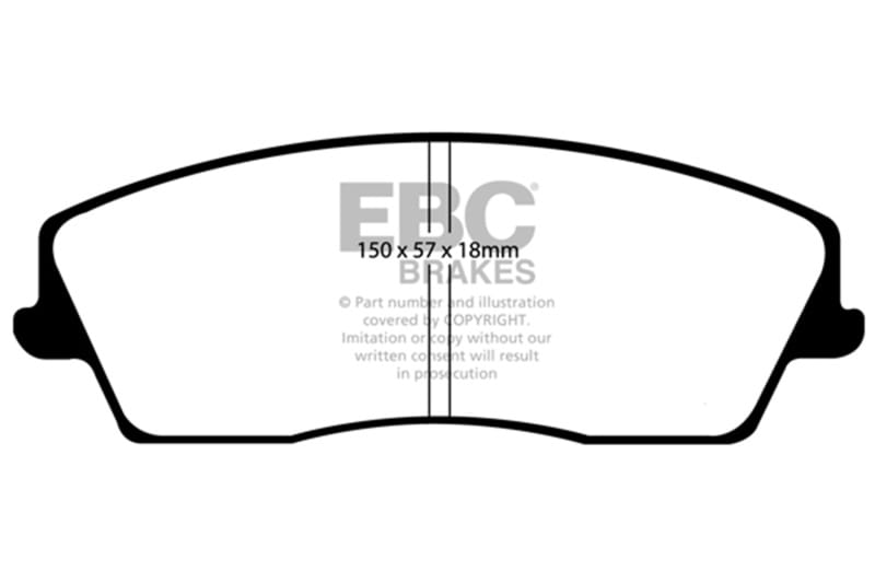 EBC — Ultimax OEM Replacement Brake Pads