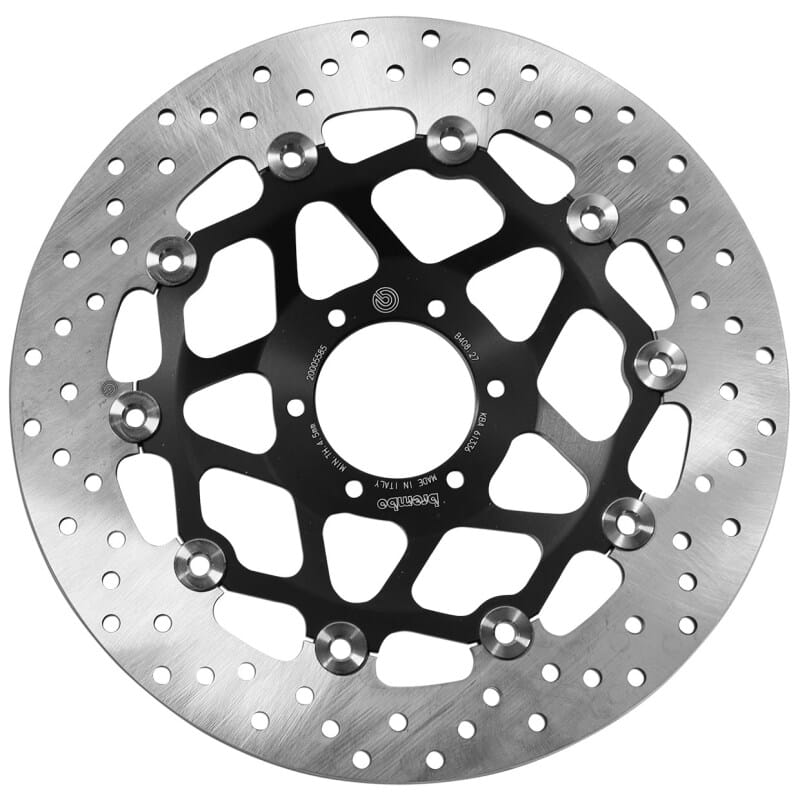 Brembo OE Powersports — Brembo OE 97-00 Honda CB Four 400cc 296x5mm Brake Disc - Front Floating