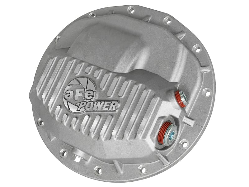 aFe — aFe POWER Street Series Front Differential Cover Raw w/ Machined Fins
