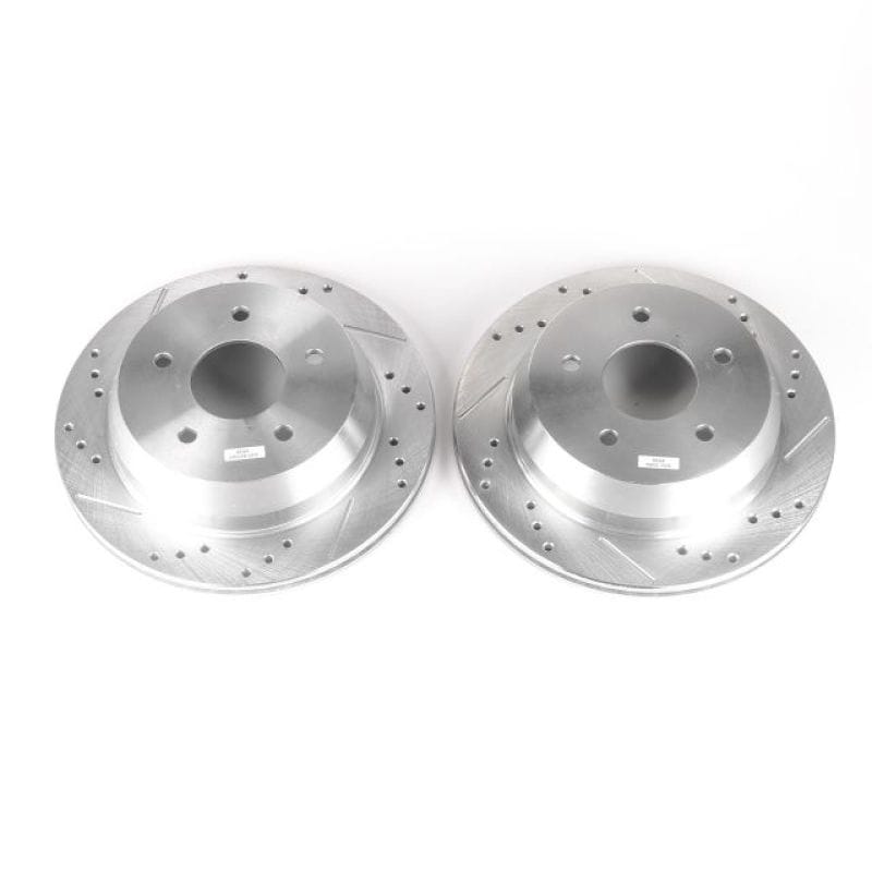 PowerStop — PowerStop Evolution Performance Drilled, Slotted & Plated Brake Rotor Pair