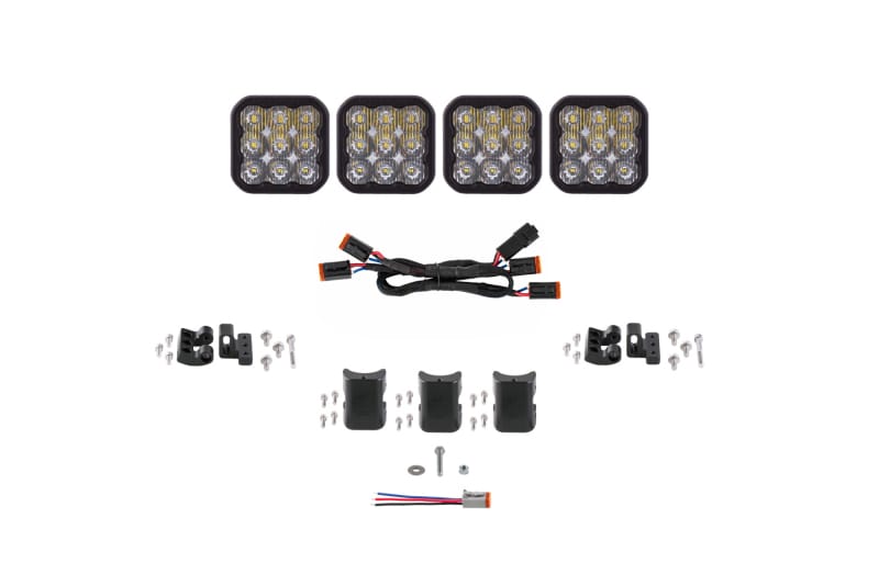 Diode Dynamics — Pod light featuring advanced TIR optics for high efficiency and focus.