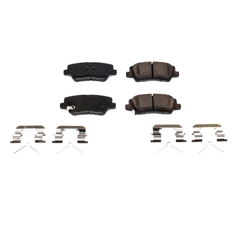PowerStop — PowerStop - Z17 Low-Dust Ceramic Brake Pads with Hardware