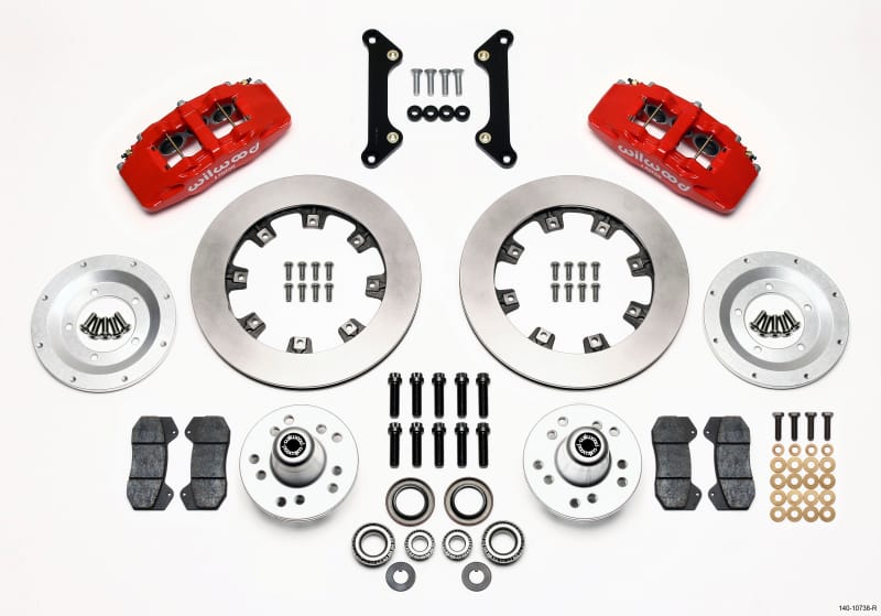 Wilwood — KIT,FRONT,CAMARO,70-78,DP6 12.19 ROTOR,RED