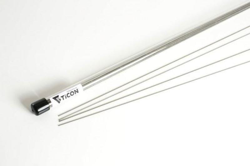 Ticon — Ticon Industries 39in Length 1/2lb 1.5mm/.059in Filler Diameter CP1 Titanium Filler Rod