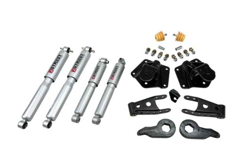 Belltech — Front And Rear Complete Kit W/ Street Performance Shocks
LOWERING KIT W/ STREET PERFORMANCE SHOCKS - 763SP