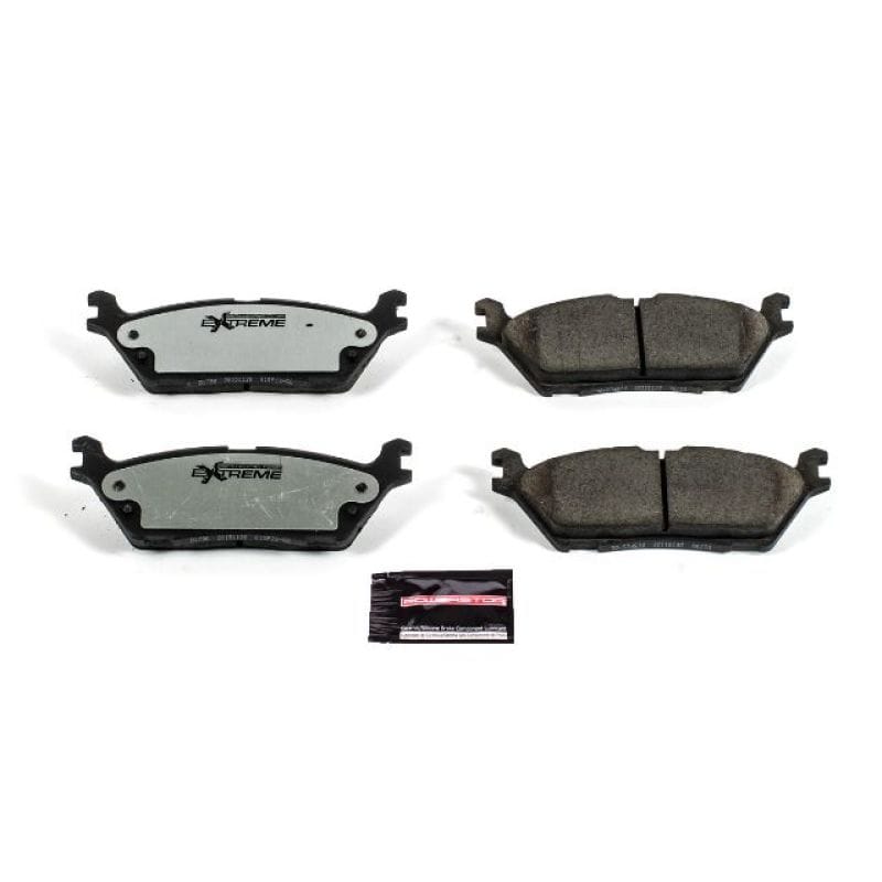 PowerStop — PowerStop - Z36 Truck and SUV Carbon-Fiber Ceramic Brake Pads with Hardware Kit