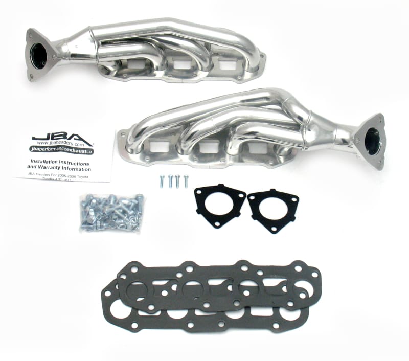 JBA — JBA 05-07 Toyota 4.7L V8 1-1/2in Primary Silver Ctd Cat4Ward Header
Exhaust Header