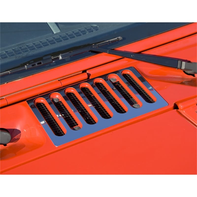 Rugged Ridge — COWL VENT COVERS/SCOOP
Hood Vent Cover