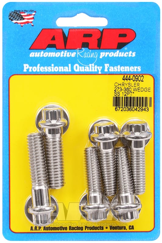 ARP — ARP Chrysler 273-360 wedge SS 12pt bellhousing bolt kit