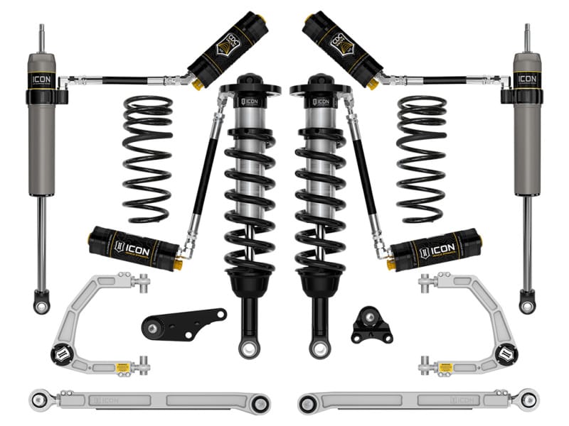 ICON — 24-25 TACOMA 1.25-3" STAGE 8 SUSPENSION SYSTEM BILLET WITH TRIPLE RATE SPRING