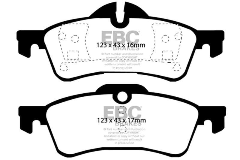 EBC — Yellowstuff Street And Track Brake Pads