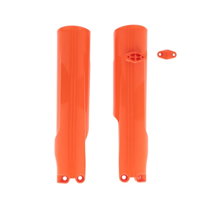 Cycra — Cycra 24+ KTM EXC-F/XCF-W/XC-W/ 23+ KTM SX/SXF/XC/XCF Fork Guards - Orange