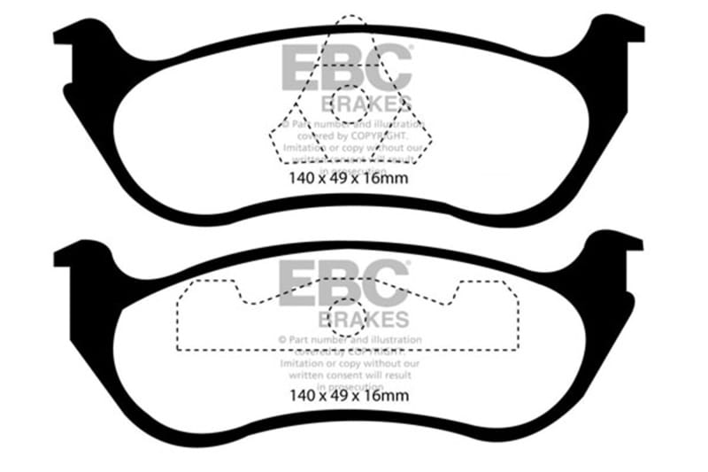 EBC — Greenstuff 2000 Series Sport Brake Pads