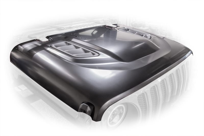 DV8 Offroad — Hood; Rubicon Replica
