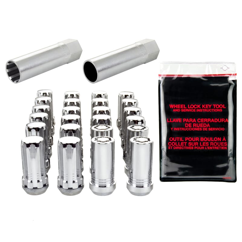 McGard — Tuner Style Cone Seat Wheel Installation Kit-Chrome