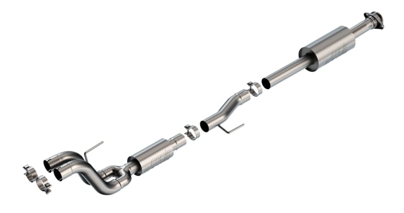 Borla — Mid-Pipe With S-Type Muffler