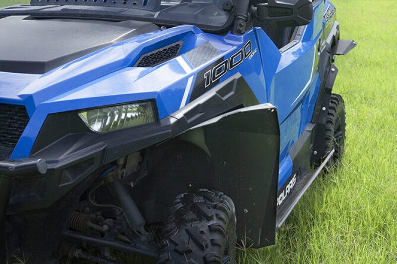 Seizmik — Seizmik 16-23 Polaris General 1000/ 4 HDPE Fender Flares Kit - Black