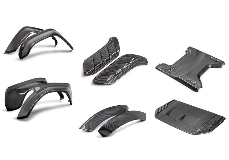 Ford Racing — 2022-2025 Bronco Raptor Carbon Fiber Appearance Kit-Gloss
Appearance Kit
